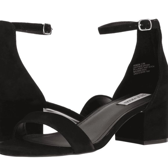 Steve Madden Shoes - Steve Madden “Irenee” black suede heel